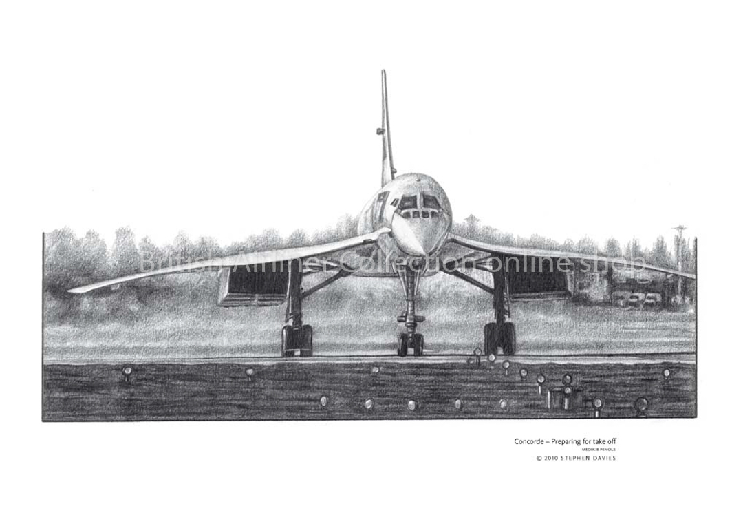 Concorde - preparing for take off