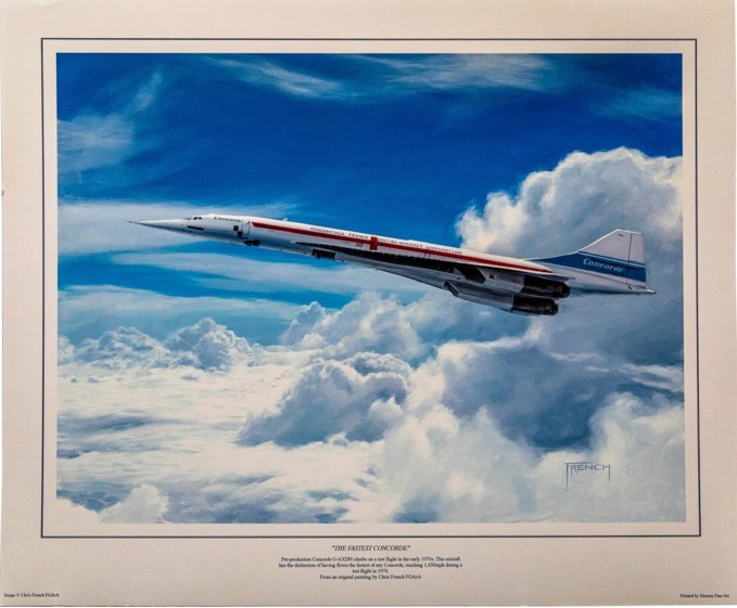 A fantastic selection of aviation artwork